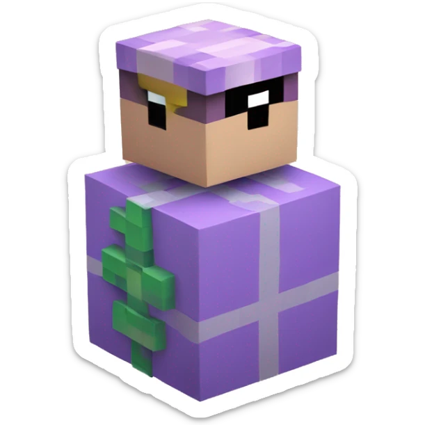 a emoji that means "give me your shulker box" (Minecraft shulker) and is meant for 2b2t sticker