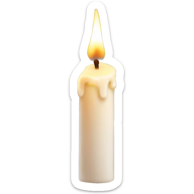 Candle sticker