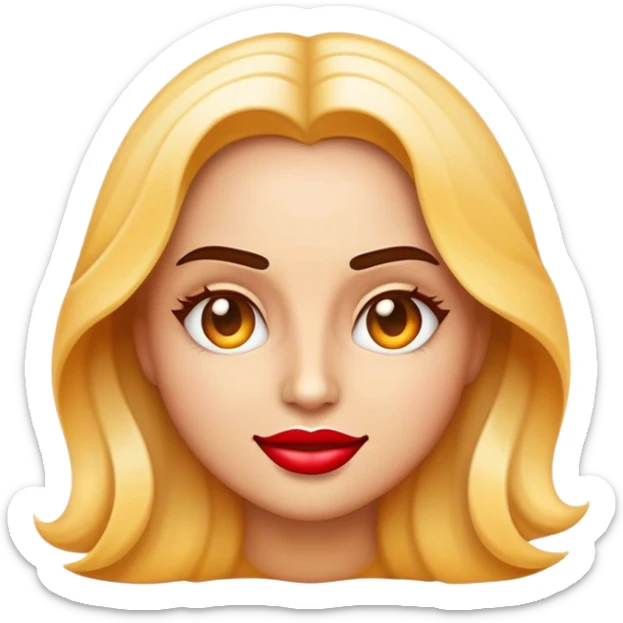 Cinematic Realistic Hollywood Pop Culture Emoji, featuring an iconic portrayal of film industry glamour rendered with vibrant textures and dynamic, cinematic lighting. sticker