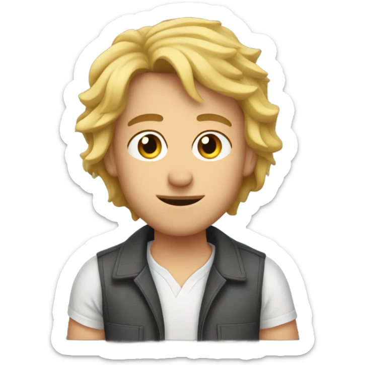 Alex not at home sticker