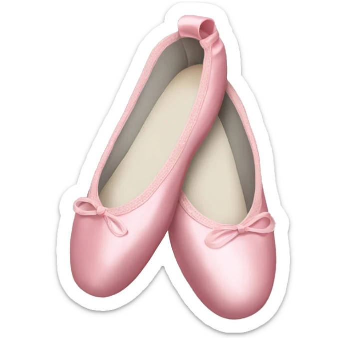 Ballet shoes sticker