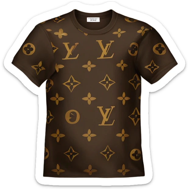 Louis Vuitton t shirt sticker