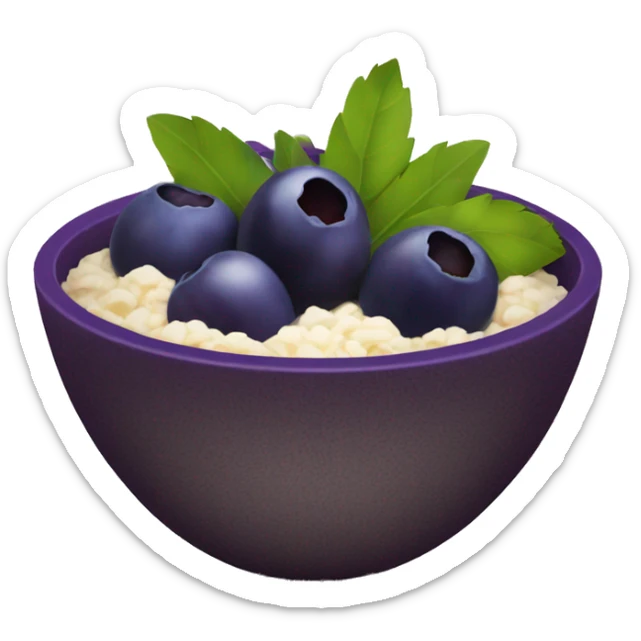 açaí bowl sticker