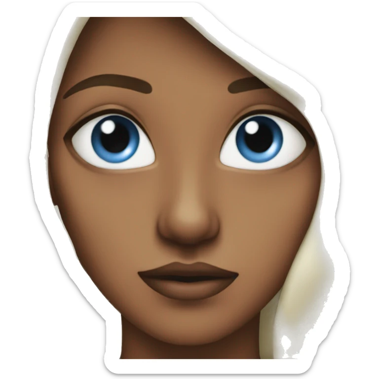 different colored eyes  sticker