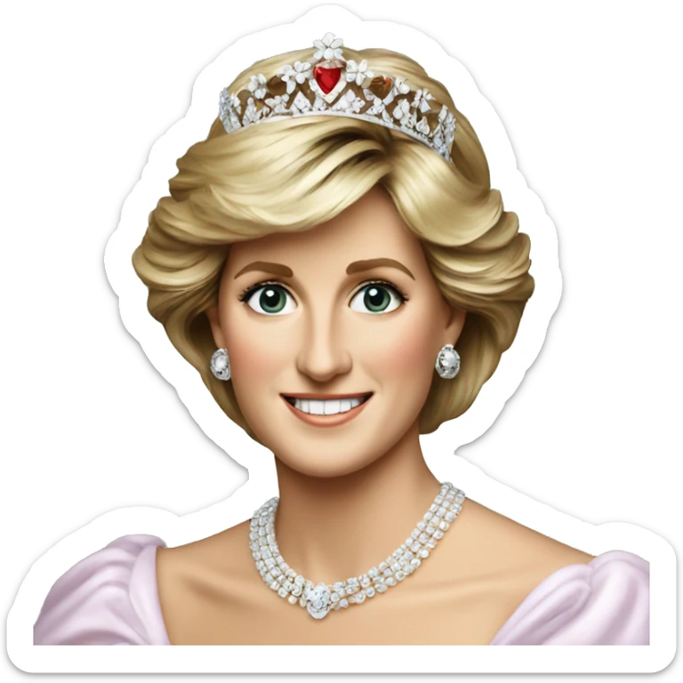 Princess diana  sticker