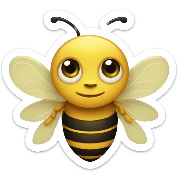 Bee sticker
