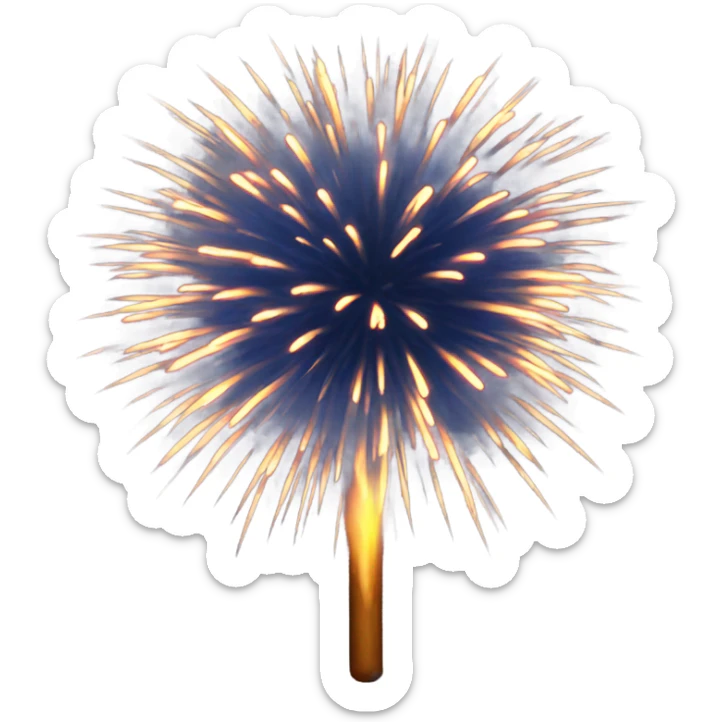 Firework  sticker