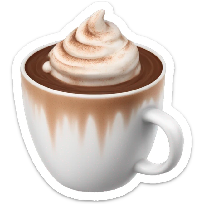 Hot chocolate  sticker