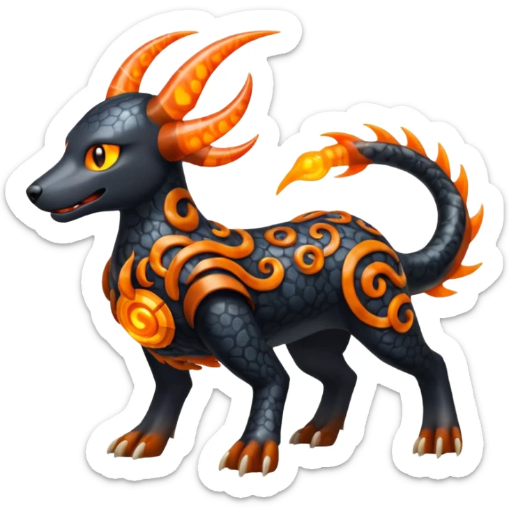 Oceanic Hydrothermal Hydroelectric Whirly Camerupt-Houndoom-Wailmer-fusion-hybrid (full body) sticker