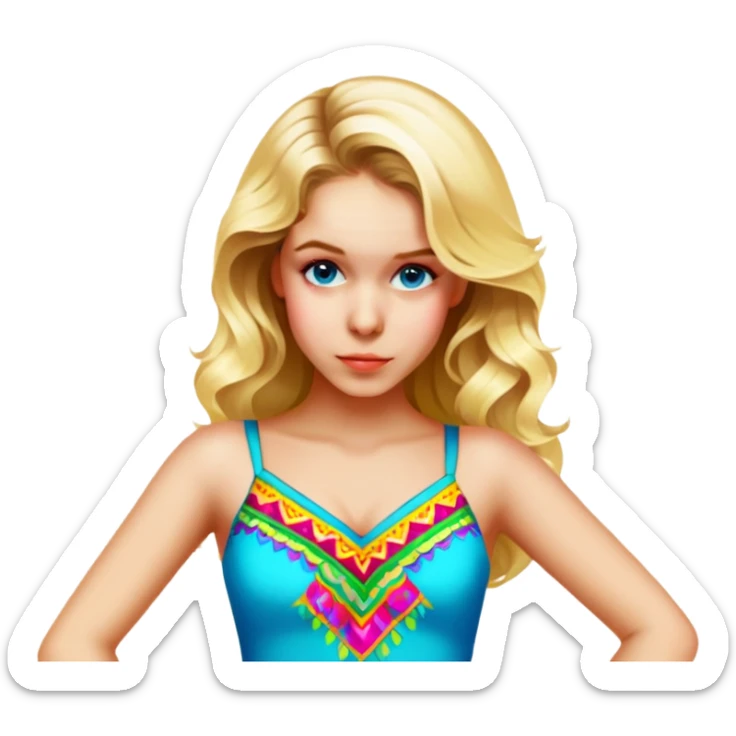 Salsa Dancer sticker