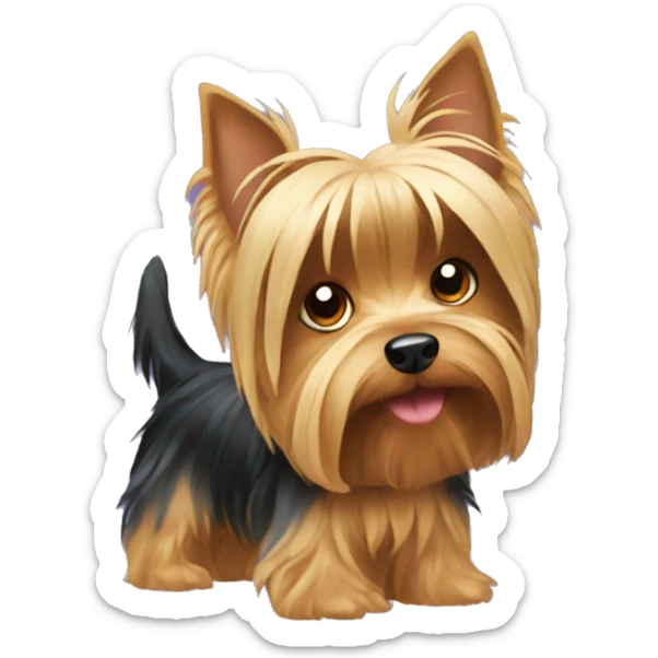 Yorkshire terrier sticker