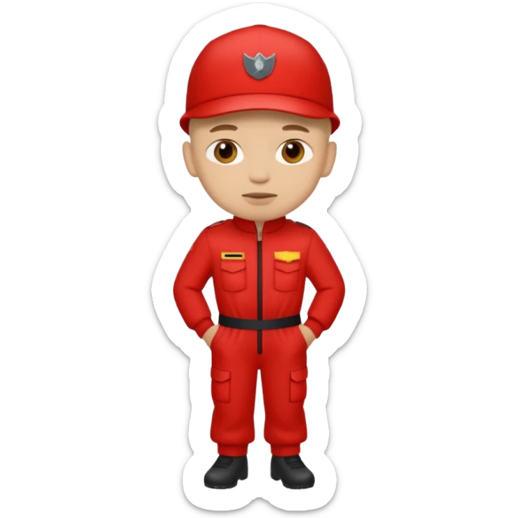 I want a emoji of a character Berlin from money heist. With his costume  no mask  sticker