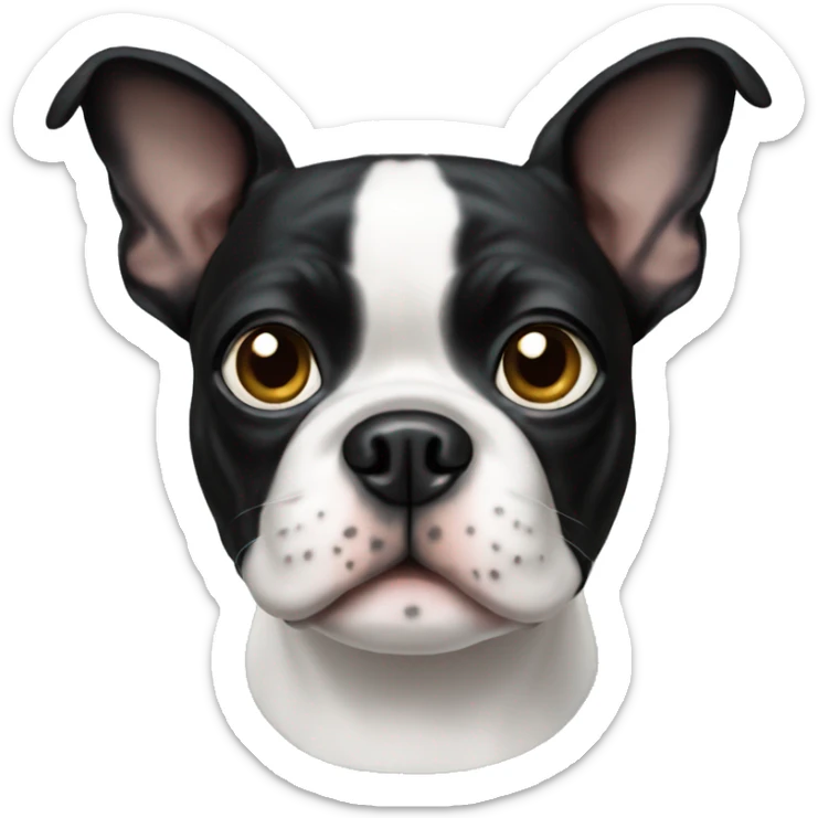 Boston terrier  sticker