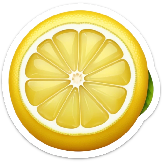 lemon sticker