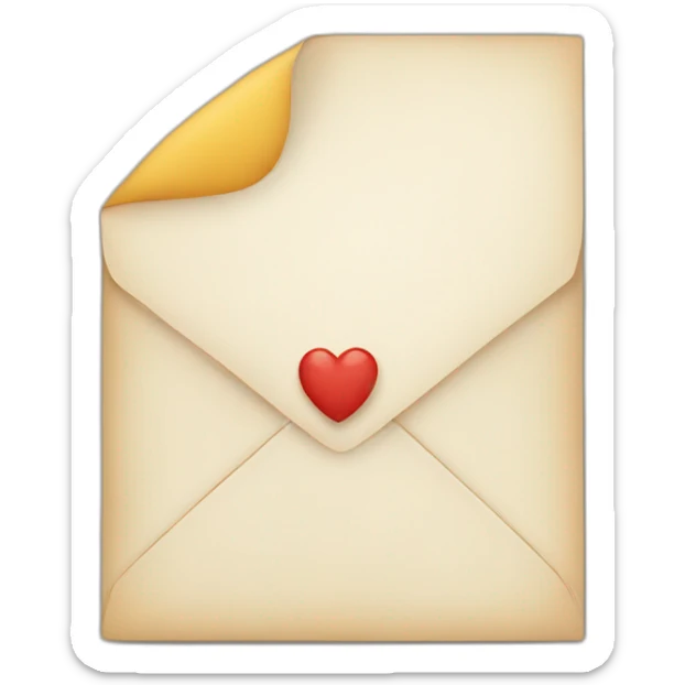 lovely letter sticker