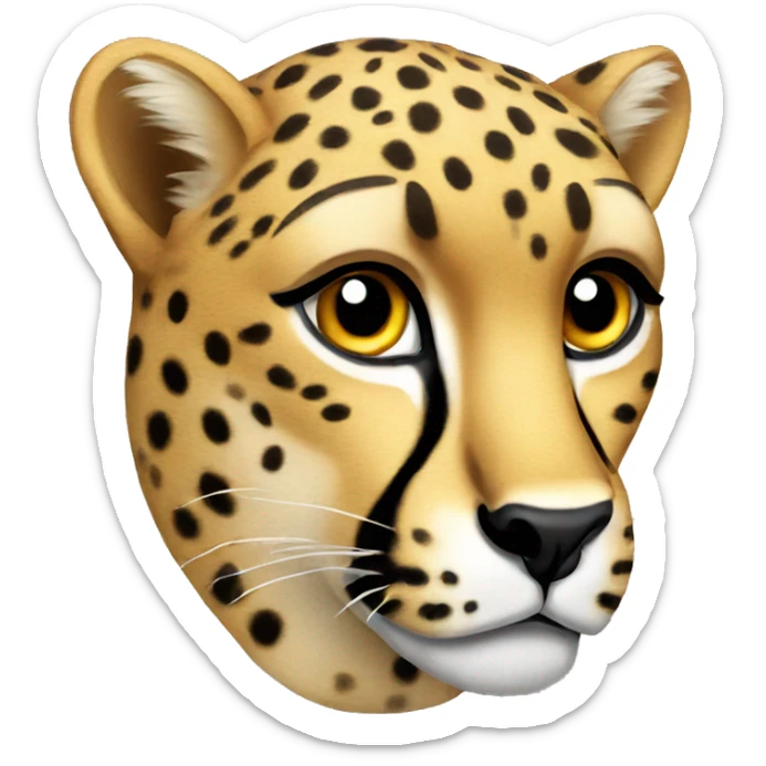 Cheetah  sticker