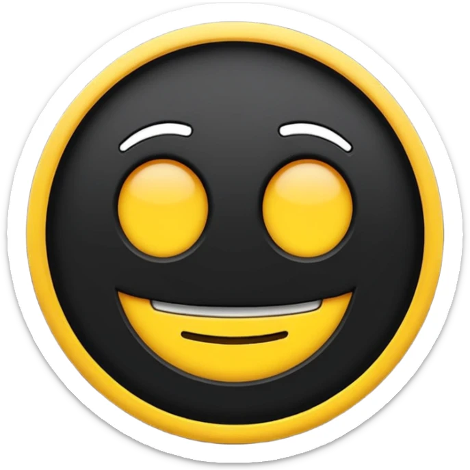 Erstelle ein Emoji mit schwarzem Hintergrund und einer Weißen Schrift wo AOD steht in den maßen das man es bei Discord hinzufügen kann sticker