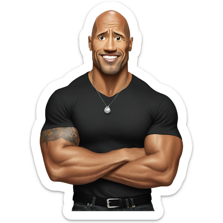 the rock sticker