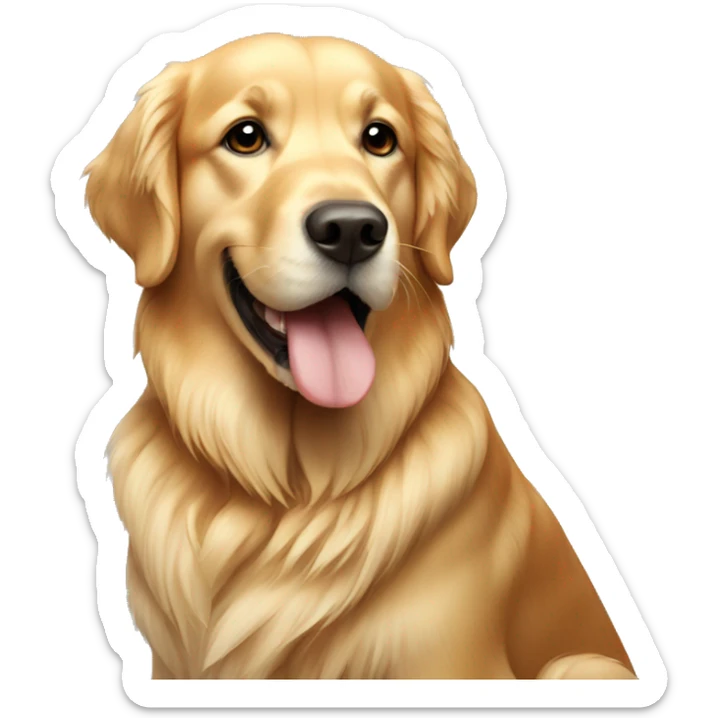 Golden retriever  sticker