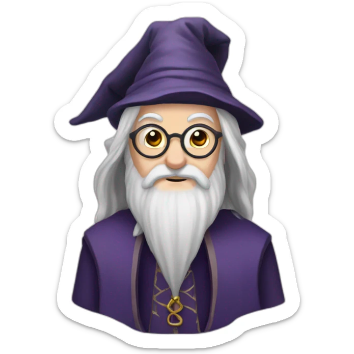 dumbledore sticker