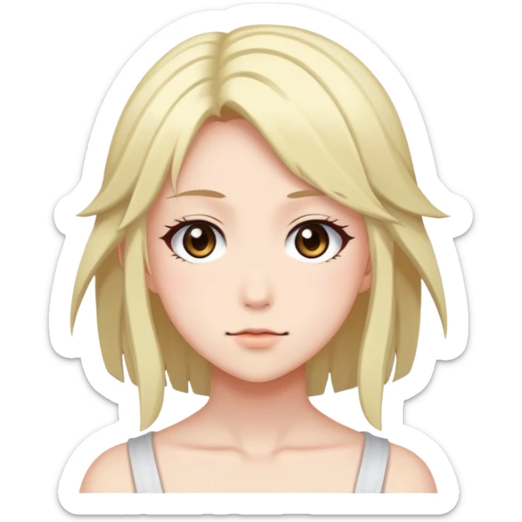 The character 'Frieren' from anime 'Frieren: Beyond Journey's End (葬送のフリーレン)' sticker