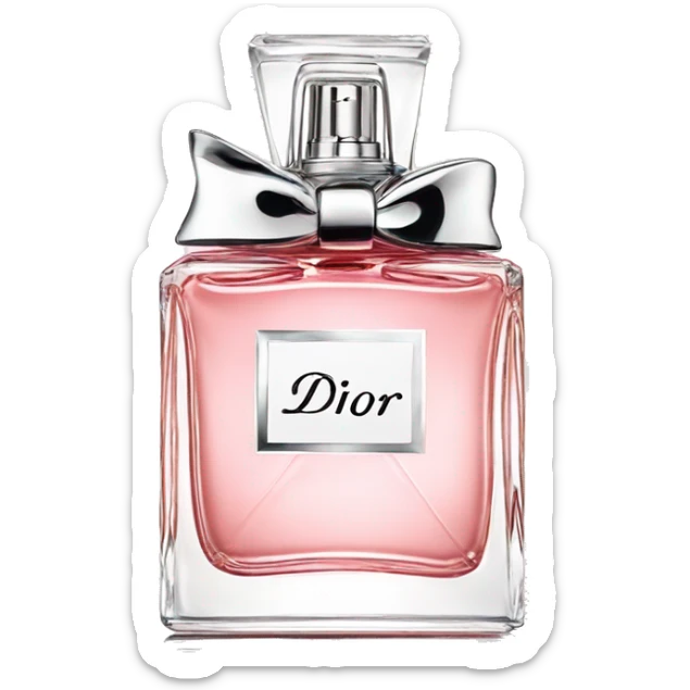 Miss dior perfume sticker