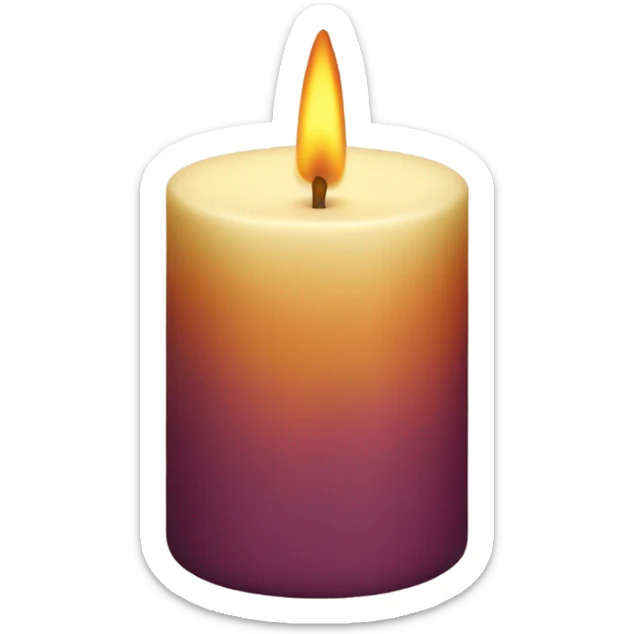 Candle sticker