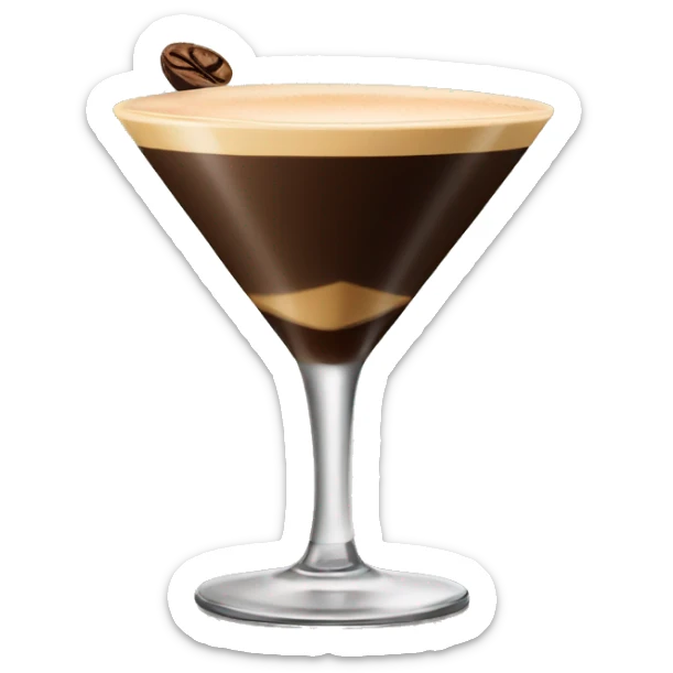 Espresso martini sticker