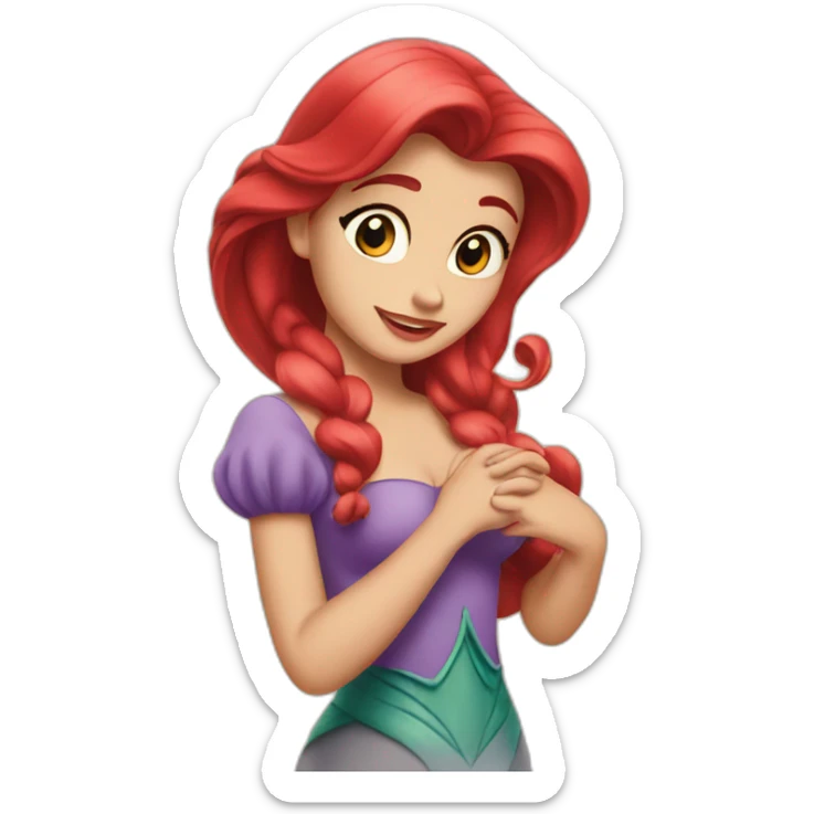 Ariel sticker