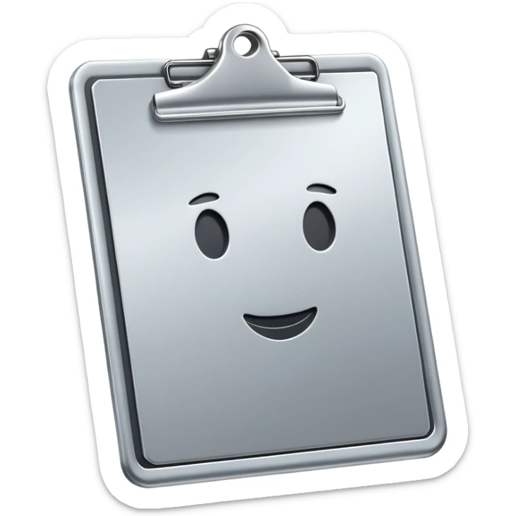 clipboard sticker