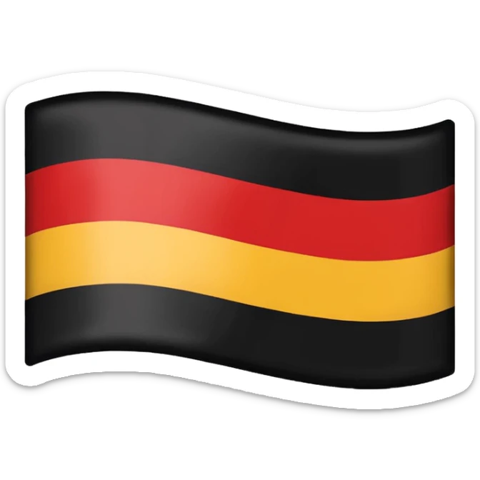 Gib mir die Flagge aus dem Jahr von 1871 bis 1919 (Deutsches Kaiserreich) sticker