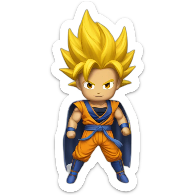 Super saiyan sticker