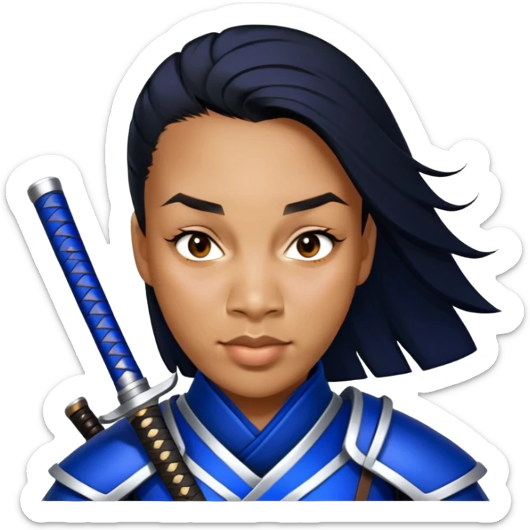 Steadfast Samurai sticker