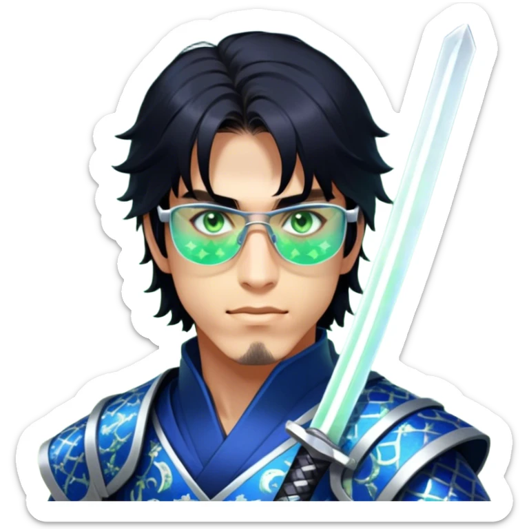 Celestial Samurai sticker