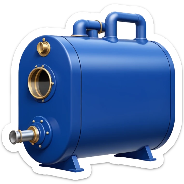 navy blue boiler modern detailed more detailed less royal blue more darker and just one colour sticker