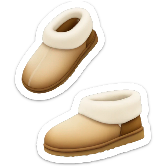 UGG slippers  sticker