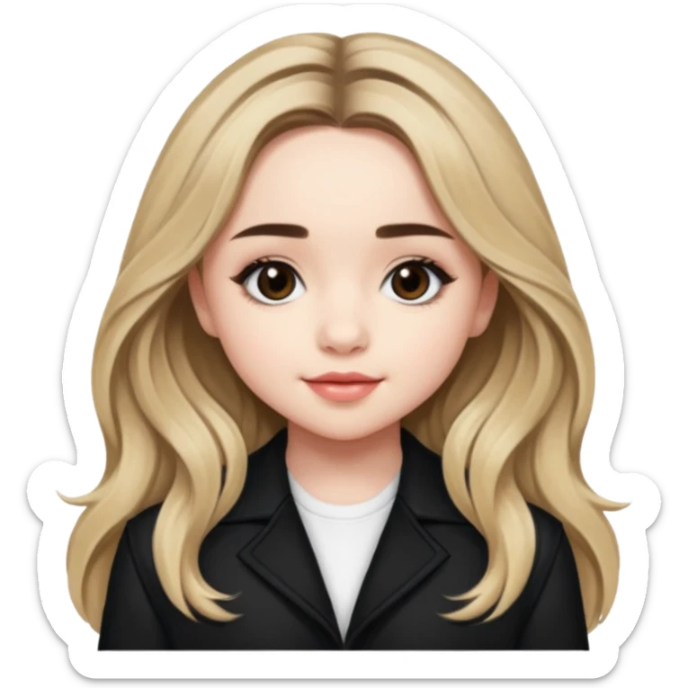 Sabrina carpenter short and sweet album cover sticker