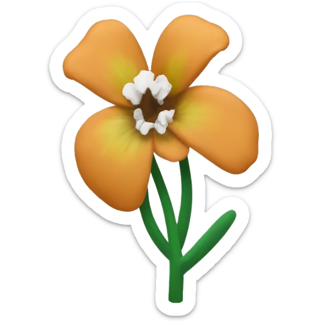 travis scott flower sticker