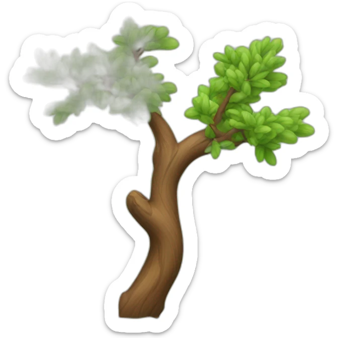 Branch tree sticker