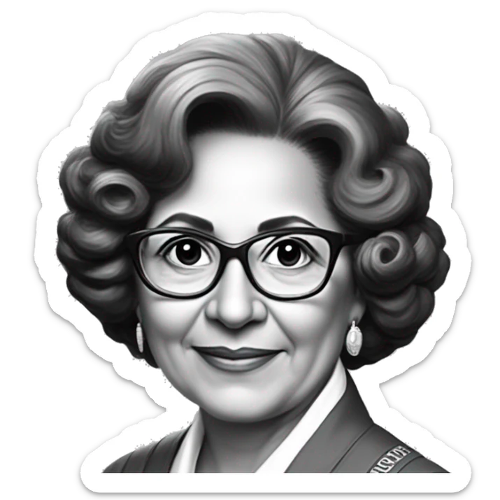 Julia Constancia de Burgos García was a Puerto Rican poet. As an advocate of Puerto Rican independence, she served as Secretary General of the Daughters of Freedom, the women's branch of the Puerto Rican Nationalist Party. burgundy sticker