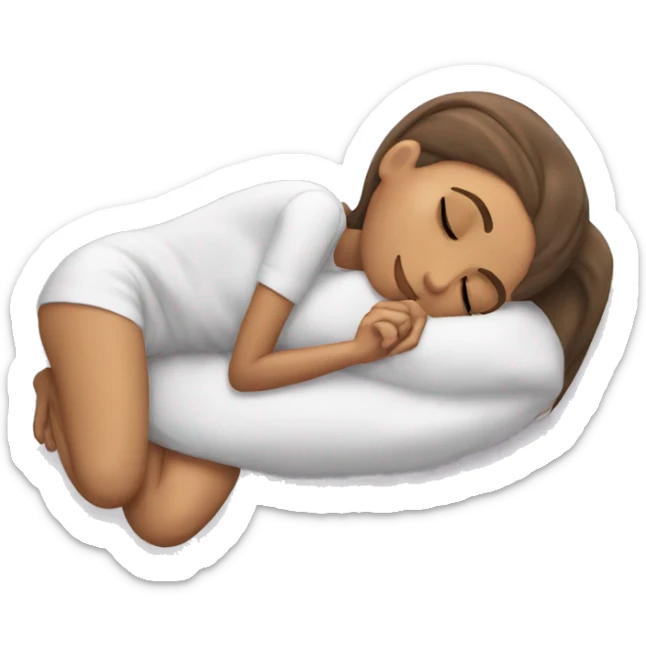 Ariana Grande sleeping sticker
