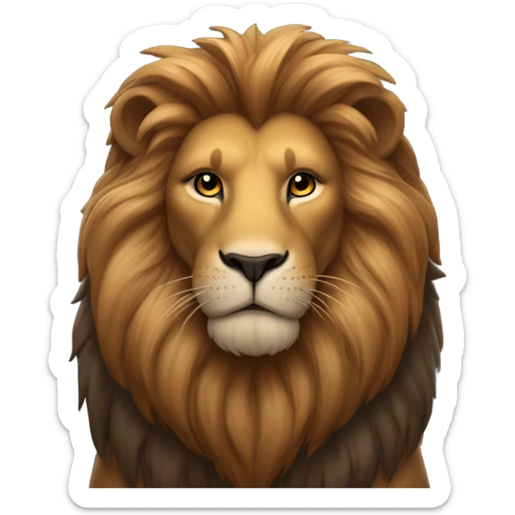 Lion sticker