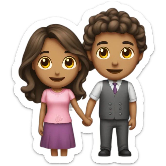 Parejas sticker
