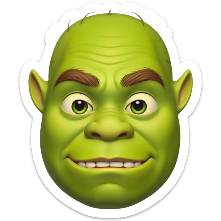 Shrek sticker
