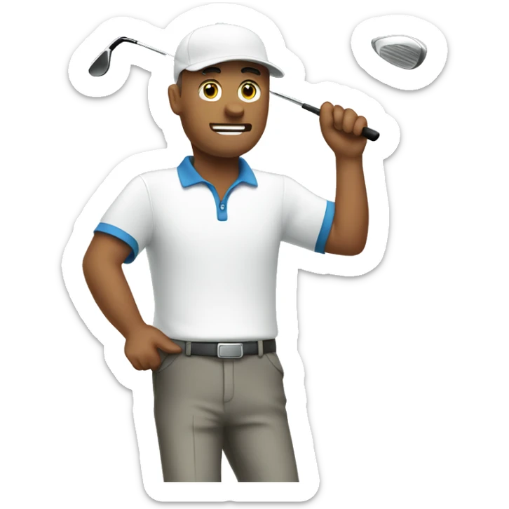 Golf sticker
