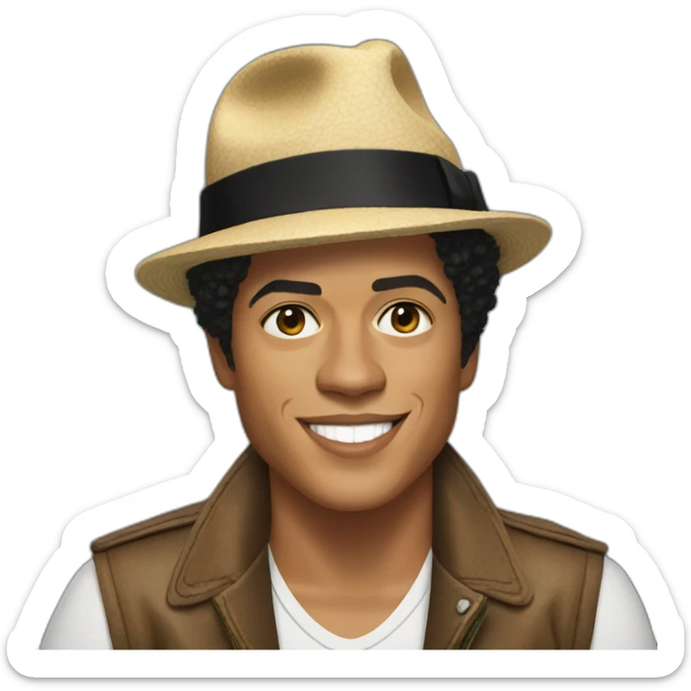 Bruno mars sticker