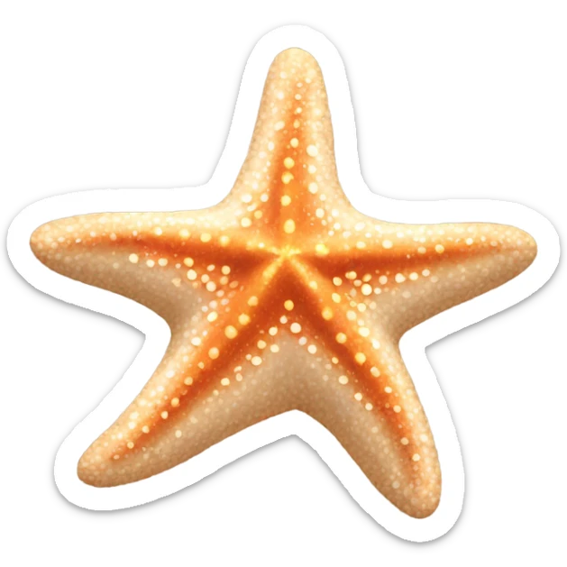 Starfish sticker
