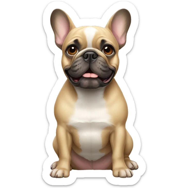 french bulldog sticker