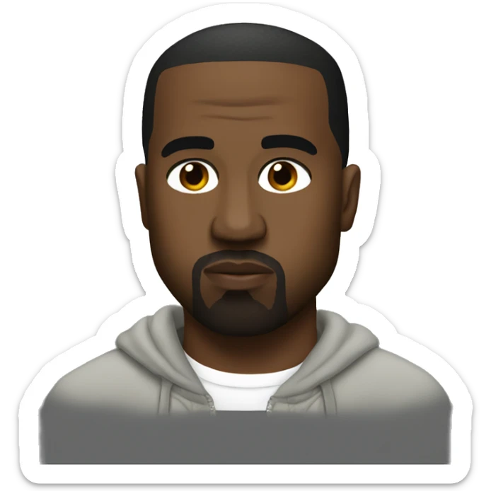 kanye west sticker
