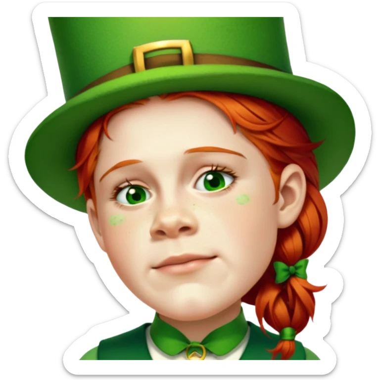 Sad Leprechaun sticker